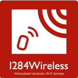 1284Wireless (Hitotsubashi University Wi-Fi Service)